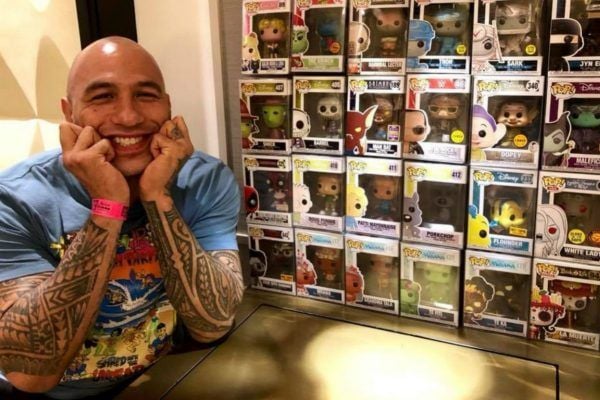 ONE Heavyweight World Champion Brandon Vera shows off his Funko Pops collection