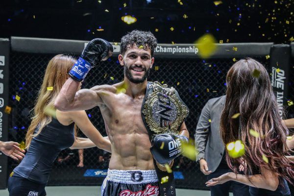 Ilias Ennahachi wins the ONE Flyweight Muay Thai World Title