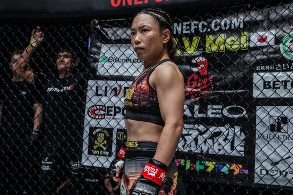 Japanese mixed martial arts star Mei Yamaguchi is in the Circle