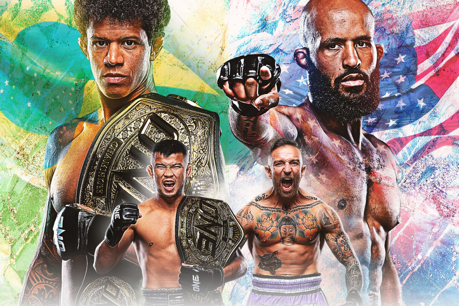 ONE FIGHT NIGHT 1: MORAES VS. JOHNSON II - ONE Championship