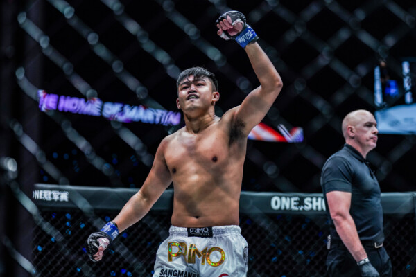 Sangmanee PK.Saenchai stands in the Circle at ONE 161