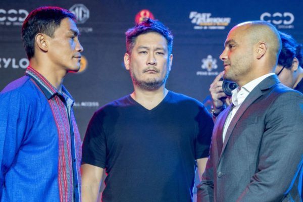 Eduard Folayang Eddie Alvarez ONE DAWN OF HEROES pre event press conference AAA_0310 600x400