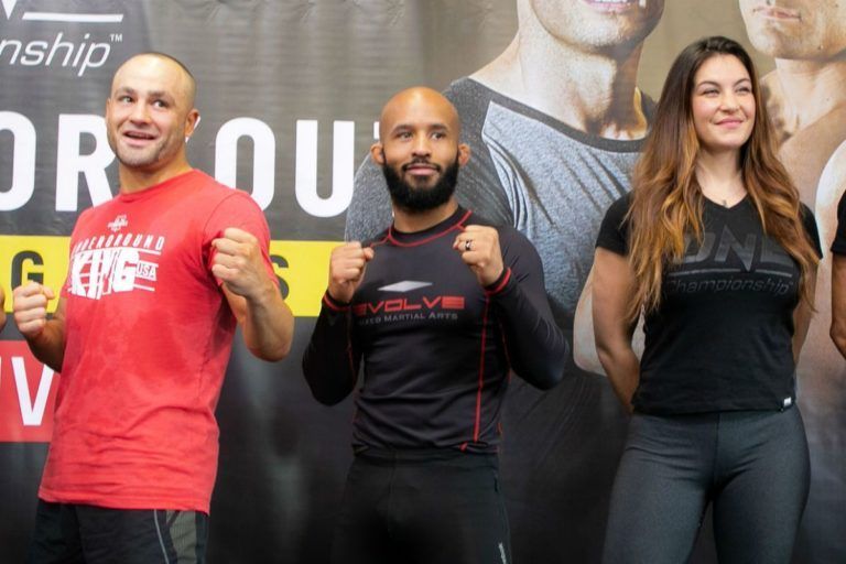 Miesha Tate Eddie Alvarez Demetrious Johnson 40BooneStudios 0292 768x512