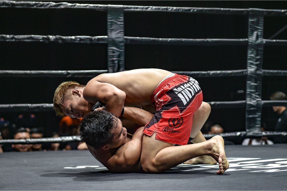 Ryuto Sawada blue defeats Ismael Bandiwan via Submission at ONE Warrior Series 3 OWS 3 619.jpg