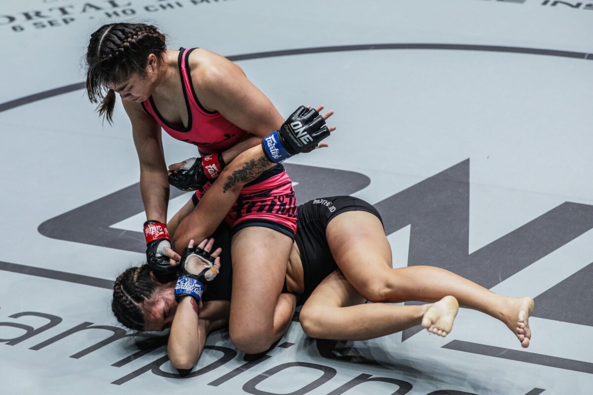 Samp Fairtex defeats Asha Roka via submission at ONE DREAMS OF GOLD