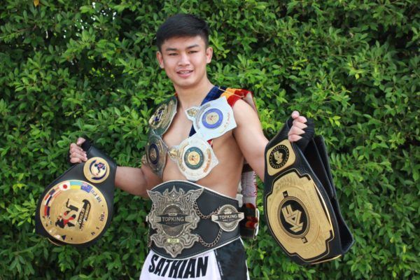 Sangmanee Sor Tienpo has won multiple Muay Thai World Titles