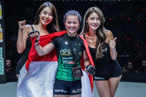 Priscilla Hertati Lumban Gaol defeats Bozhena Antoniyar at ONE DAWN OF VALOR