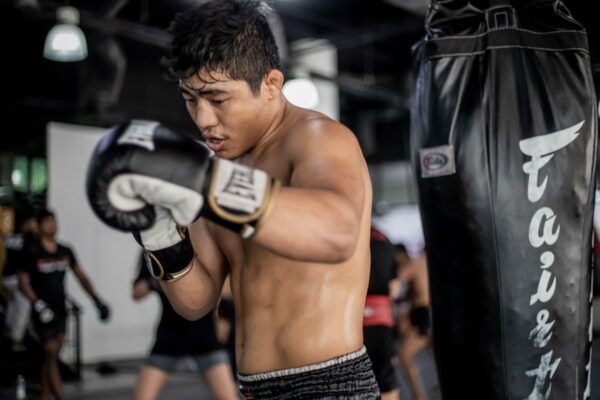 Indian mixed martial artist Roshan Mainam trains at Evolve