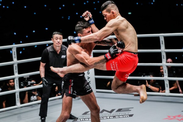 Shuya Kamikubo defeats Bruno Pucci at ONE EDGE OF GREATNESS DUX 6865 600x400