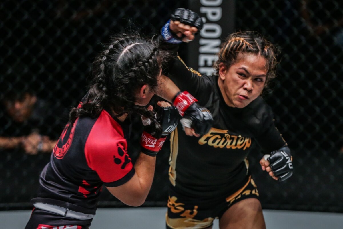 Denice Zamboanga defeats Jihin Radzuan at ONE MARK OF GREATNESS DC 2046 1200x800