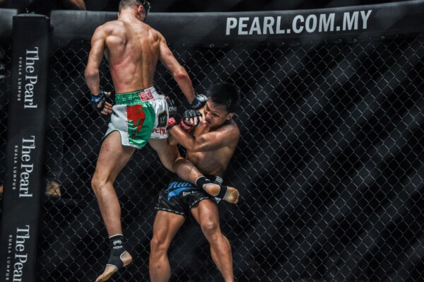 Elias Mahmoudi defeats Lerdsila Phuket Top Team at ONE MARK OF GREATNESS YK 1873 600x399