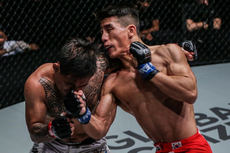 Yoon Chang Min defeats Rodian Menchavez at ONE MARK OF GREATNESS DC 0365 768x512