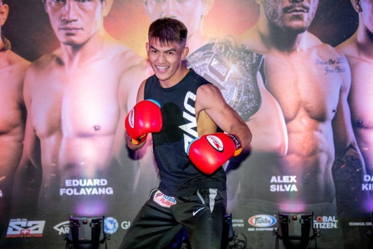 Danny Kingad at the ONE FIRE & FURY Open Workout