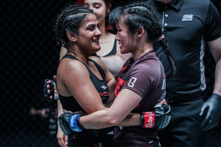 Ritu Phogat defeats Wu Chiao Chen ONE KING OF THE JUNGLE DC IMGL1880 768x512