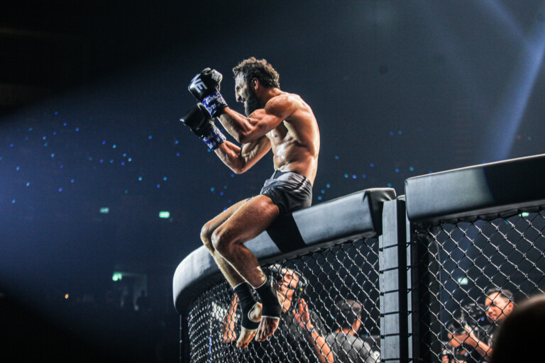 chingiz allazov celebrates his world title win