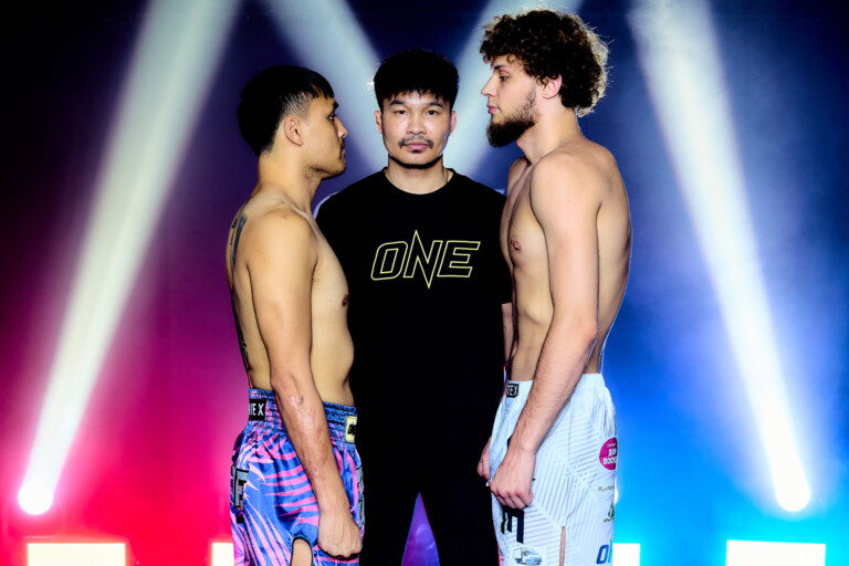 TengneungFairtex MaksimBakhtin OFF121 Faceoff scaled