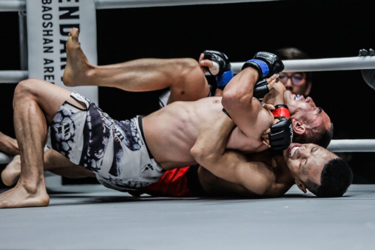 Wang Jing Jia defeats Wan Jian Ping via rear-naked choke at ONE Hero Series April