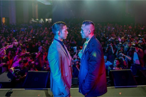 Martin Nguyen Koyomi Matsushima ONE DAWN OF HEROES pre-event press conference Philippines