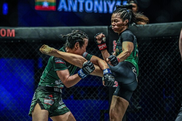 Priscilla Hertati Lumban Gaol defeats Bozhena Antoniyar at ONE DAWN OF VALOR