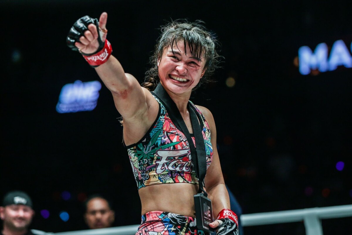 Stamp Fairtex defeats Bi Nguyen at ONE MASTERS OF FATE DC DUX_1437 1200x800