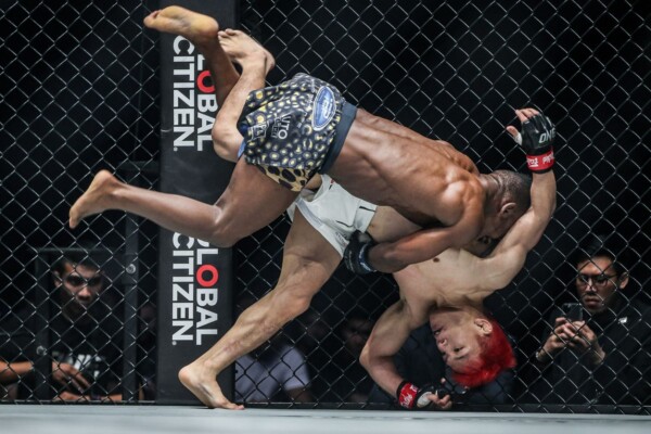Bokang Masunyane defeats Ryuto Sawada at ONE MARK OF GREATNESS DW 1355 600x400