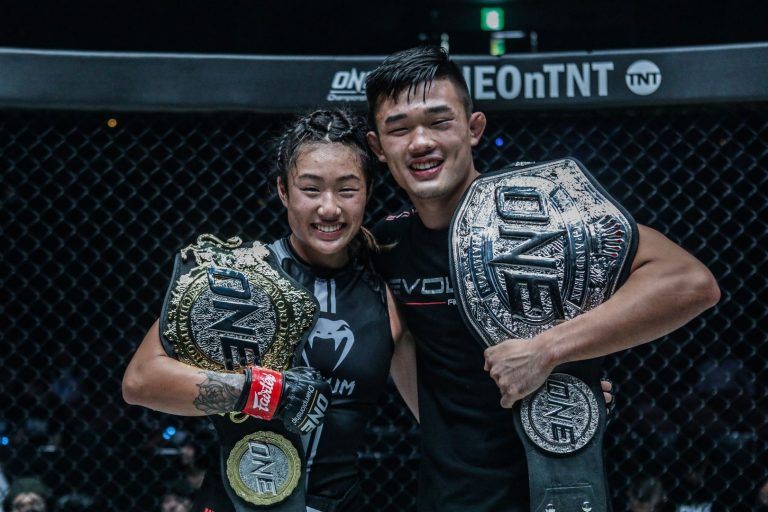The first sibling World Champions in mixed martial arts history, Angela and Christian Lee
