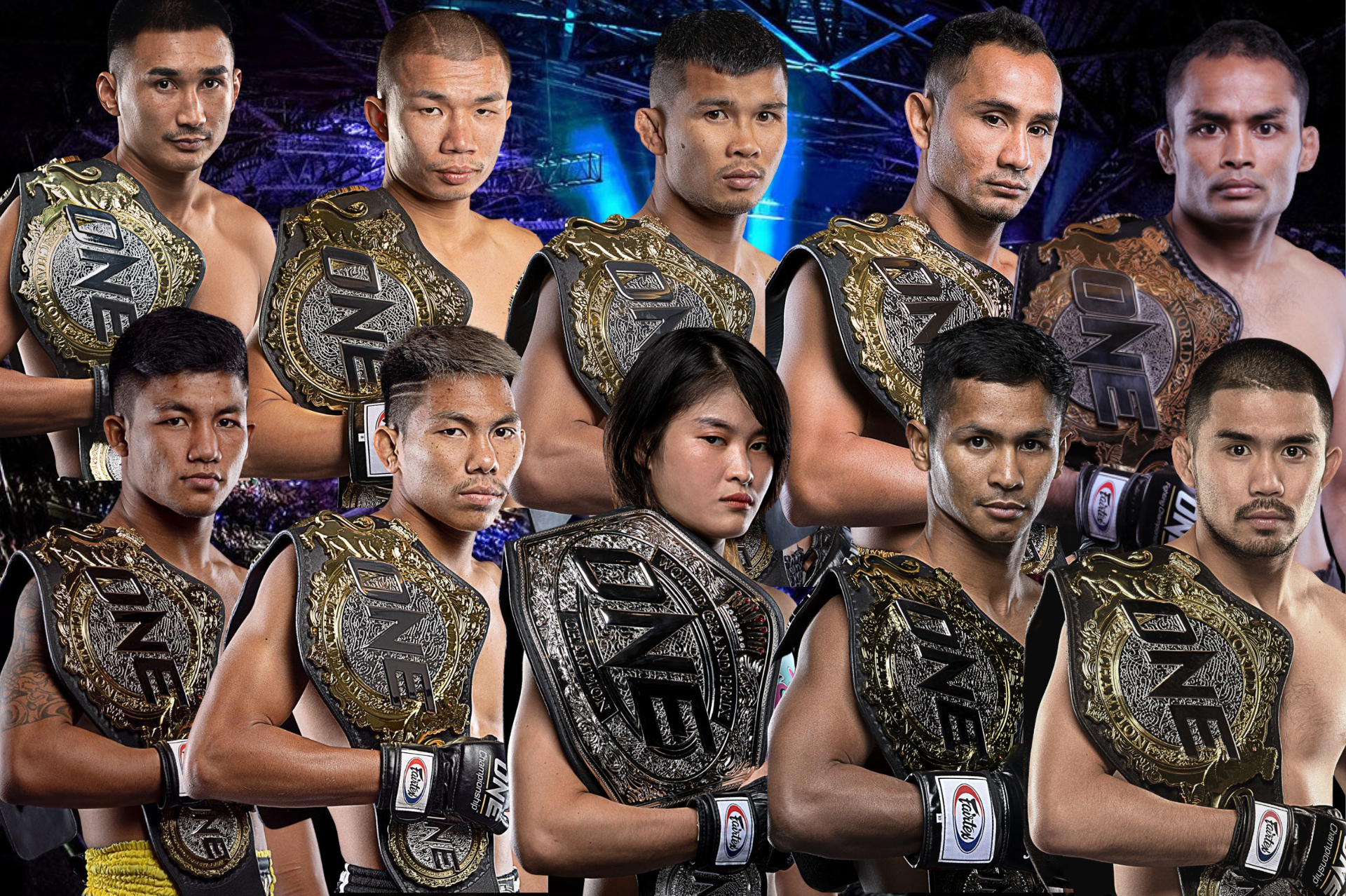 เปิดทำเนียบแชมป์โลก ONE ชาวไทยทั้ง 10 และแชมป์เวิลด์ กรังด์ปรีซ์ คนล่าสุด - ONE Championship – บ้านแห่งศิลปะการต่อสู้