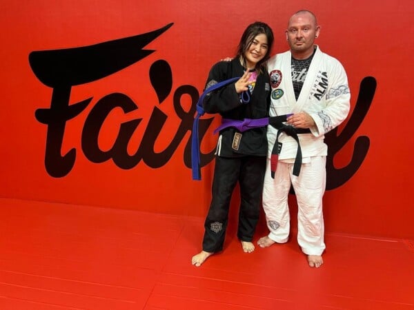 Stamp BJJ purple belt 600x450