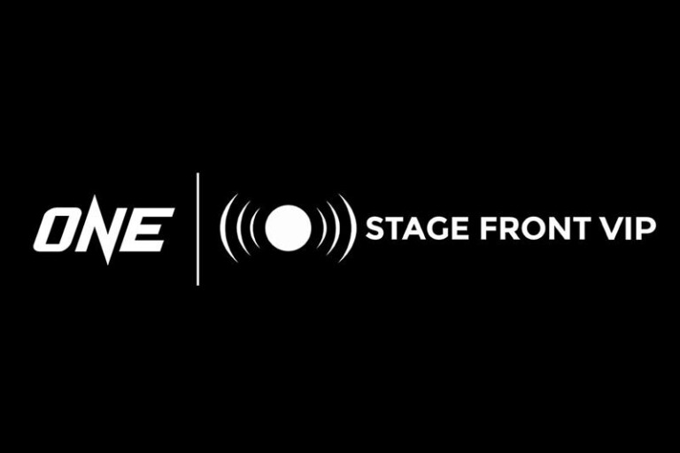 ONE จับมือพันธมิตรใหม่ “Stage Front VIP” มอบประสบการณ์วีไอพีระดับโลก ONE Championship บ้าน