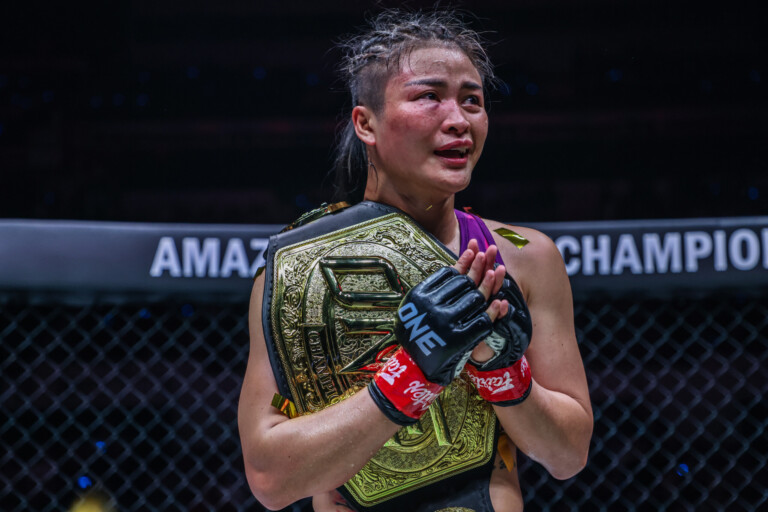 Stamp Fairtex Ham Seo Hee ONE Fight Night 14 36