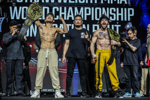 ONE 171 Ceremonial Weigh Ins and Faceoffs (3)