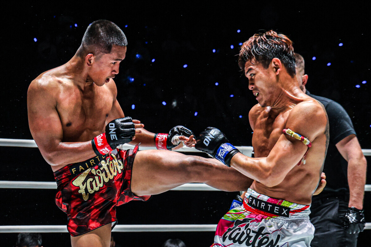 Kongsuk Fairtex Lamnamoonlek Tded99 ONE Friday Fights 105 17