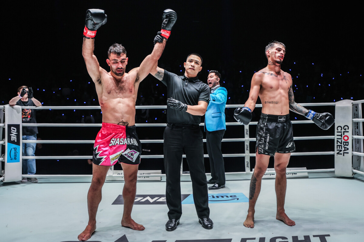Mohammad Siasarani Pedro Dantas ONE Fight Night 39 3