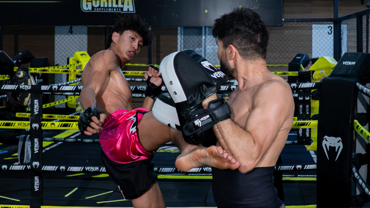 Nabil open workout for one fight night 41 01