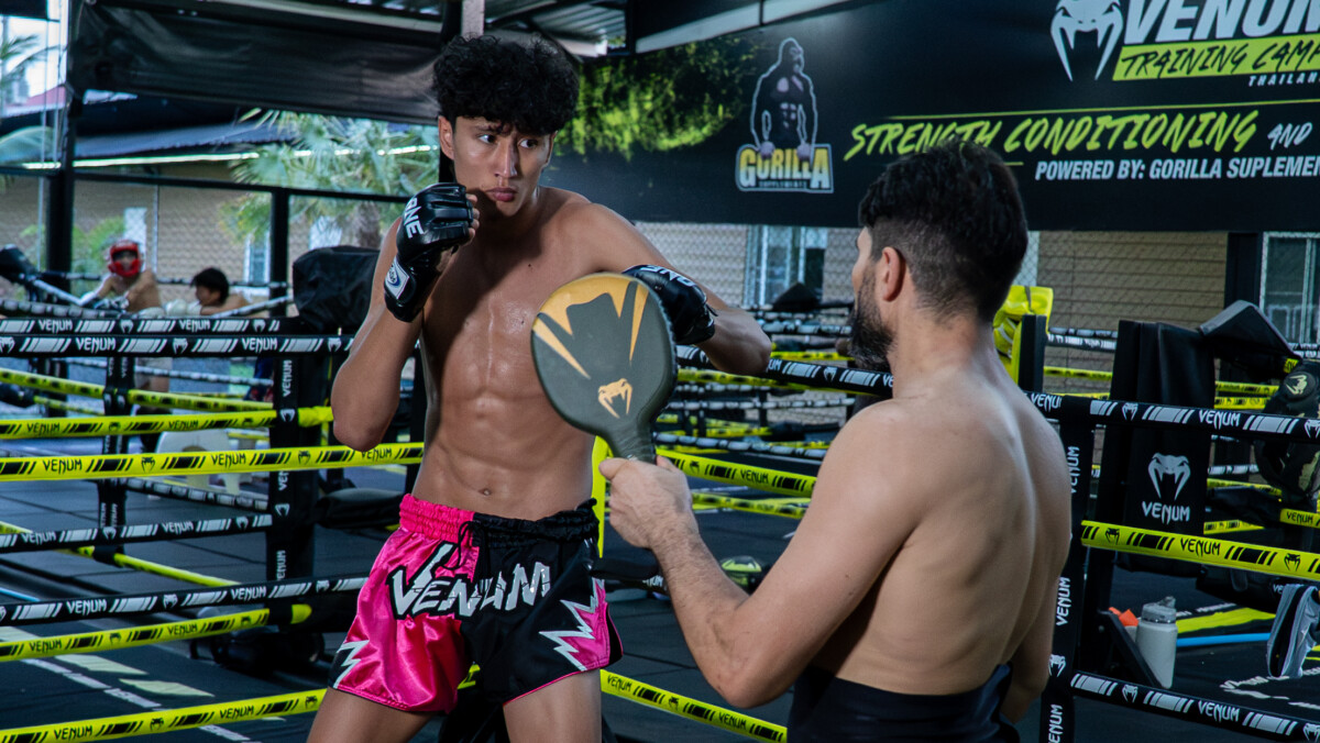 Nabil open workout for one fight night 41 07