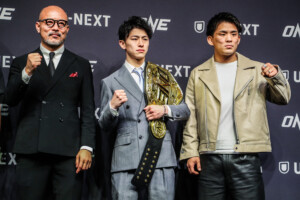 ONE Samurai press con 14