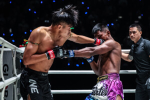 Petkhaokradong Lukjaomaesaithong Tun Min Aung ONE Friday Fights 146 9 scaled 1