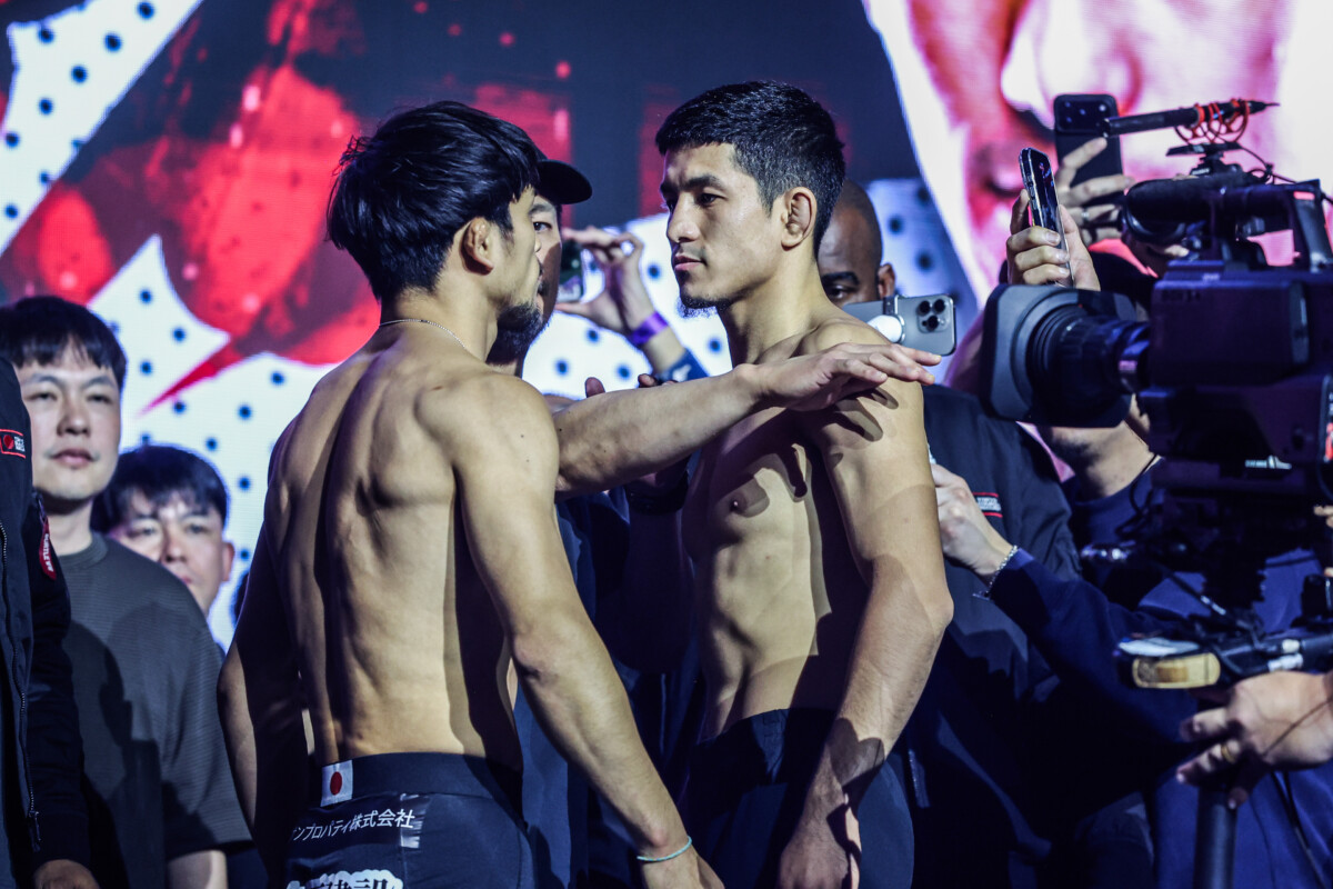 Ceremonial Weigh Ins and Faceoffs ONE Samurai 1 (12)