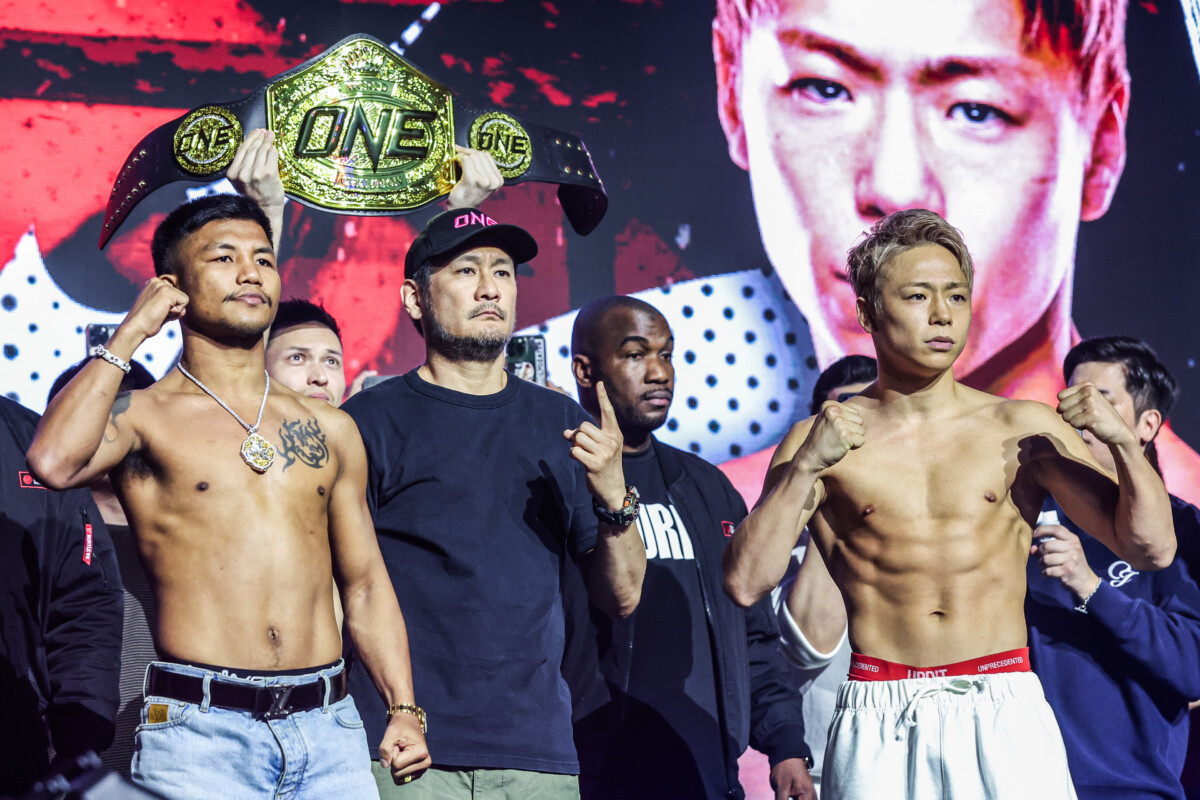 Ceremonial Weigh Ins and Faceoffs ONE Samurai 1 (17)