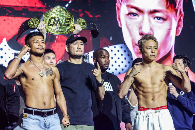 Ceremonial Weigh Ins and Faceoffs ONE Samurai 1 (17)