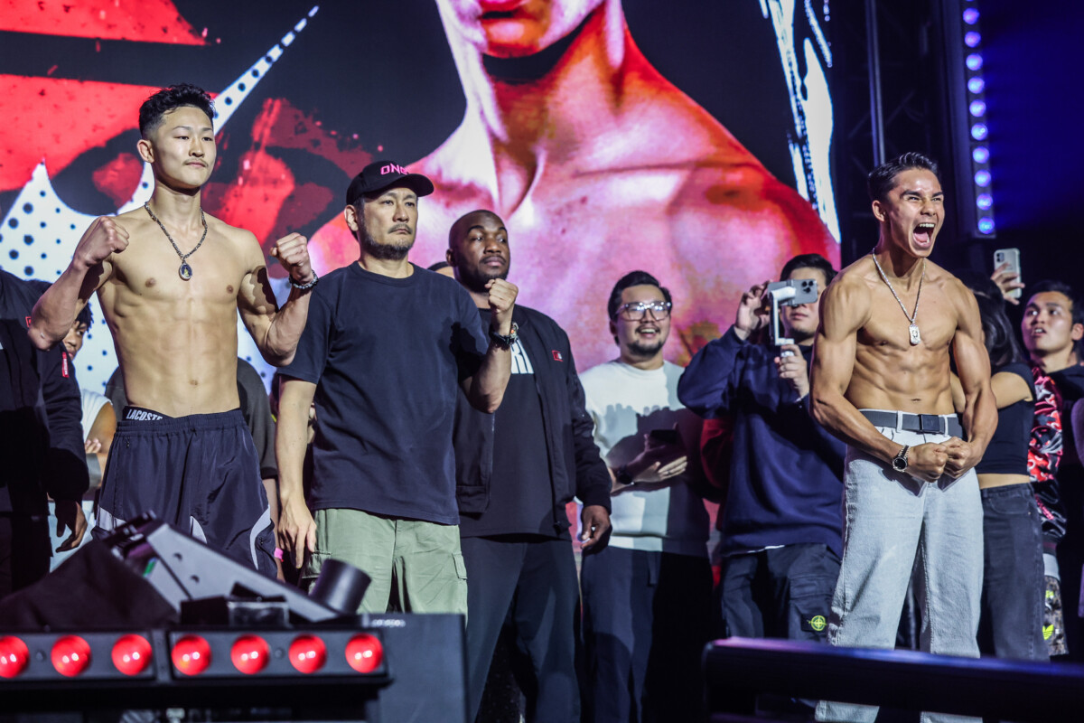 Ceremonial Weigh Ins and Faceoffs ONE Samurai 1 (24)