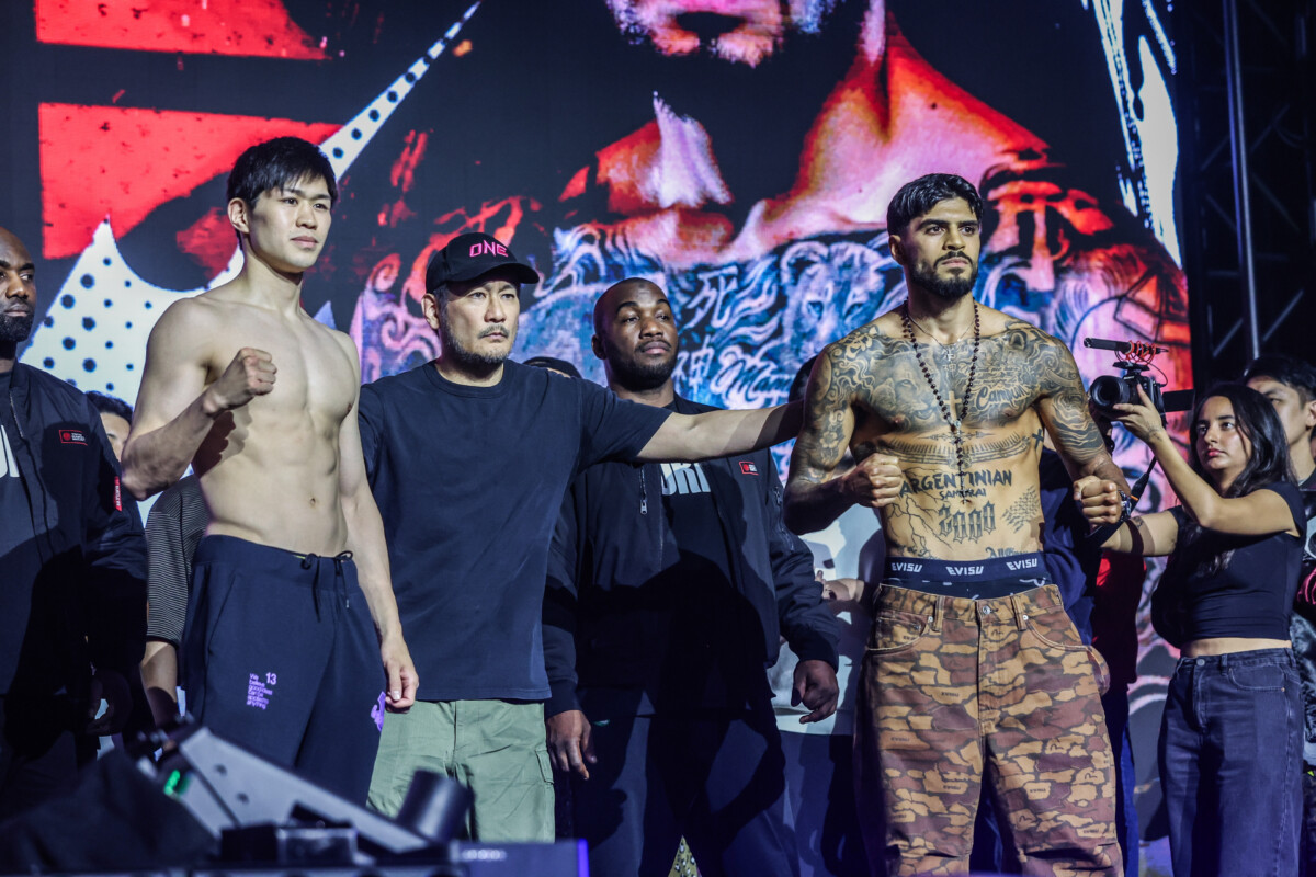 Ceremonial Weigh Ins and Faceoffs ONE Samurai 1 (41)