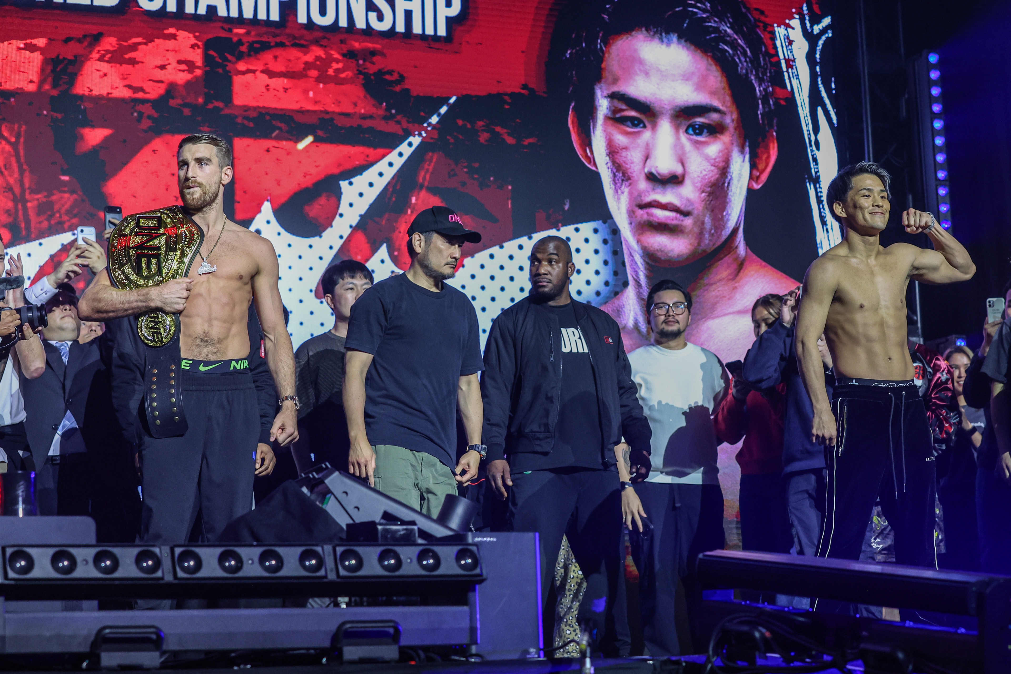 Ceremonial Weigh Ins and Faceoffs ONE Samurai 1 (5)