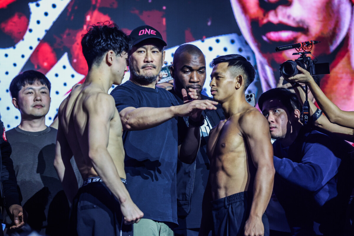 Ceremonial Weigh Ins and Faceoffs ONE Samurai 1 (8)