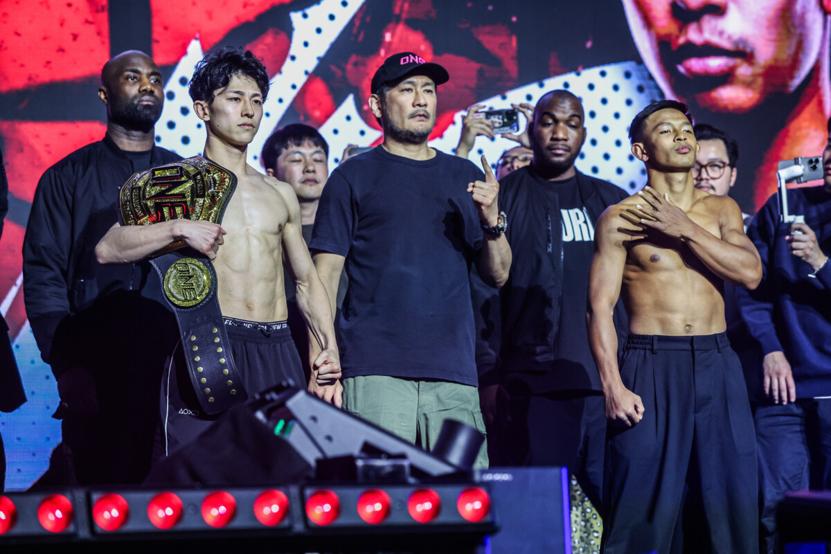 Ceremonial Weigh Ins and Faceoffs ONE Samurai 1 (9)