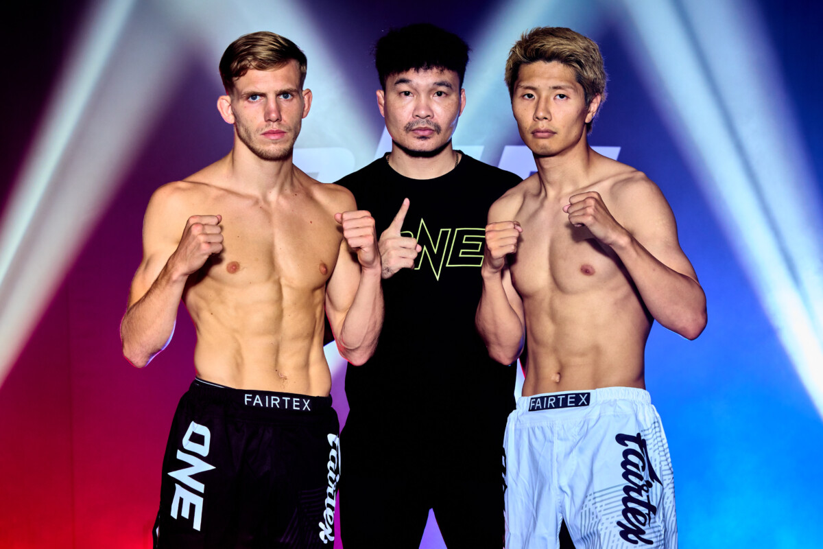 Jacob Thompson vs Takuma Ota_Face off_OL157