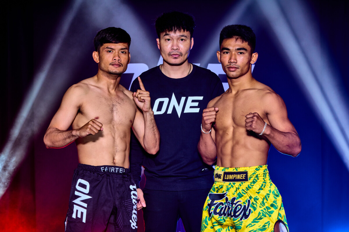 OL160_Face Erawan vs Rungruanglek TN Muaythai_Faceoff