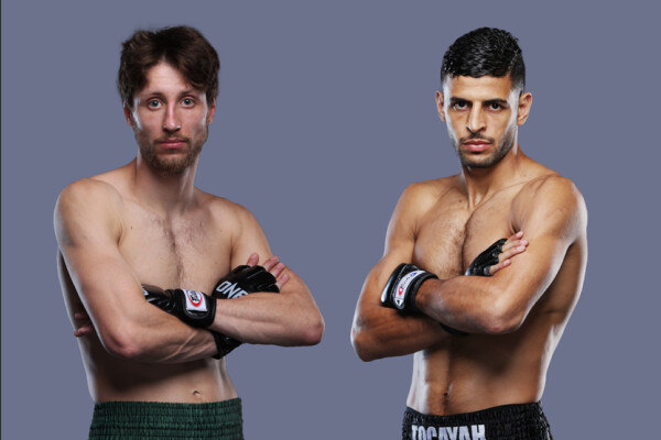 ลุค ลิสซีย์ และ โมฮาเหม็ด ยูเนส ราบาห์ ชั่งน้ำหนักและวัดระดับน้ำ ในศึก ONE Fight Night 45