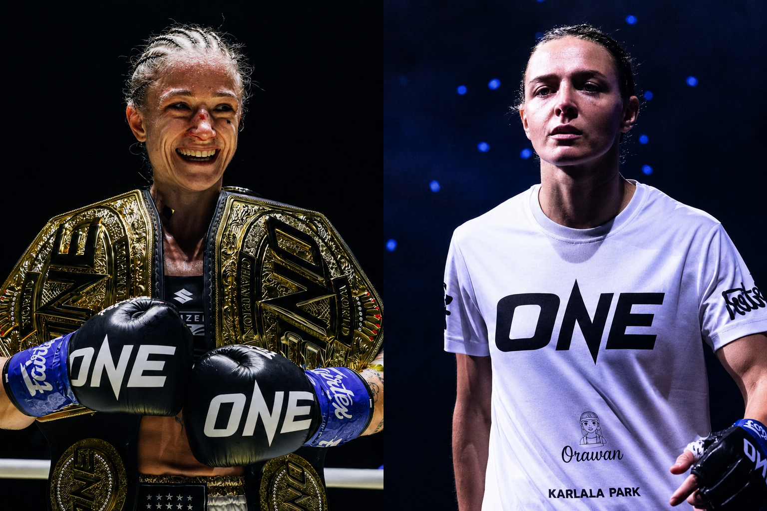 สเตลลา เฮเมตซ์เบอร์เกอร์ ป้องกันแชมป์มวยไทยจาก นาตาเลีย ดิอาชโควา ในศึก ONE Fight Night 46