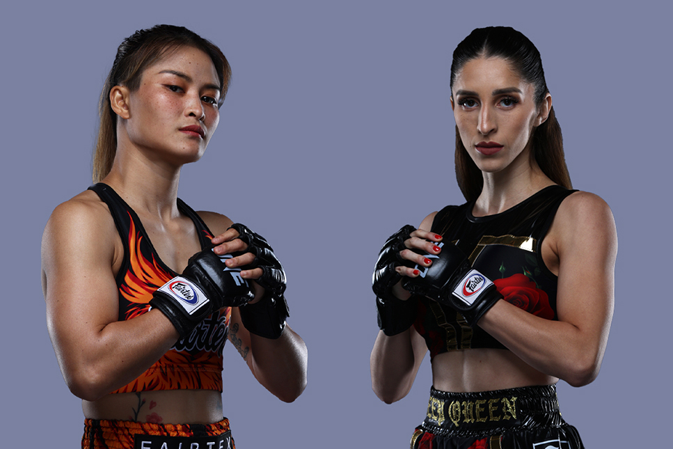 แสตมป์ แฟร์เท็กซ์ และ เซลีนา ฟลอเรซ ชั่งน้ำหนักและวัดระดับน้ำ ในศึก ONE Fight Night 47